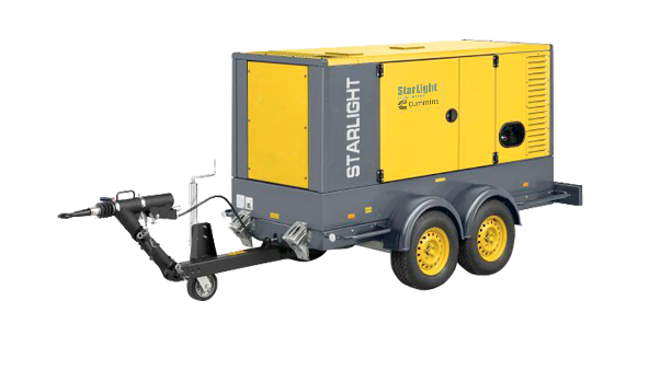 移動(dòng)拖車(chē)發(fā)電機(jī)組